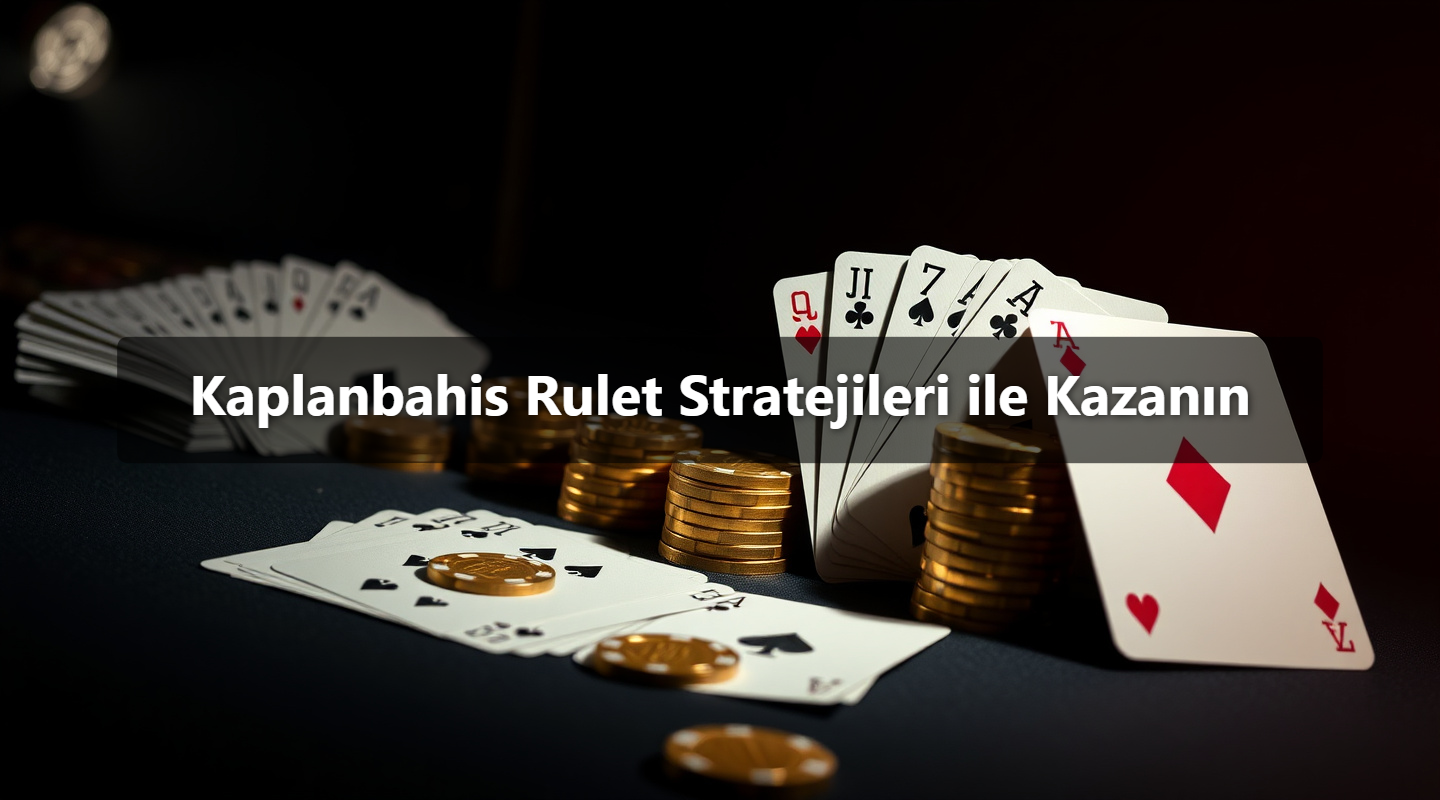 Kaplanbahis Rulet Stratejileri ile Kazanın