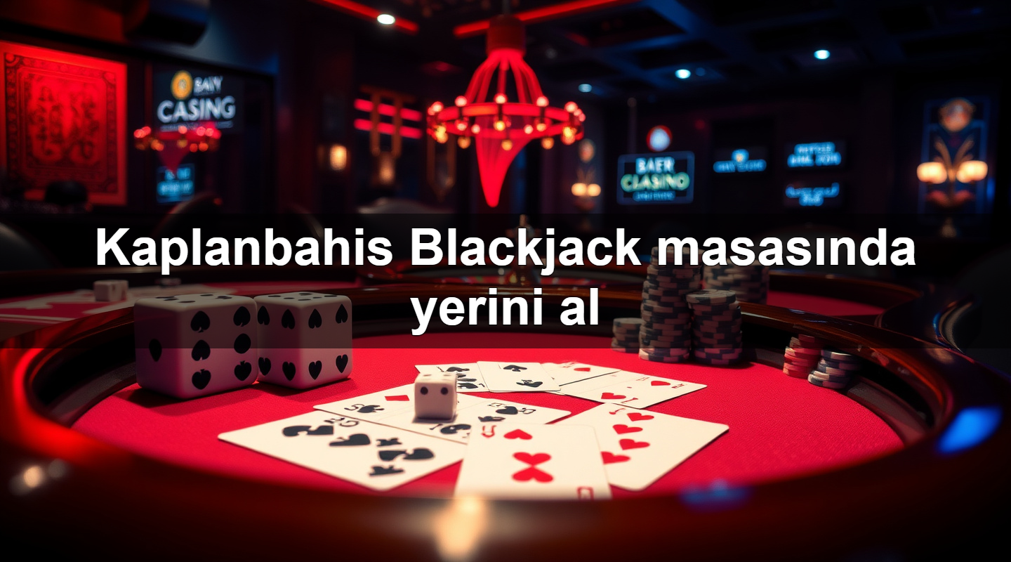 Kaplanbahis Blackjack masasında yerini al