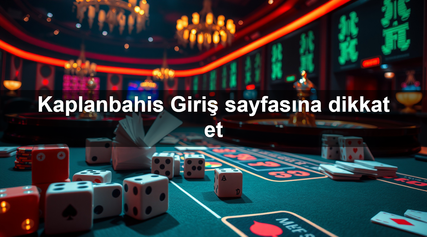 Kaplanbahis Giriş sayfasına dikkat et